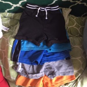 5 pairs of toddler boy shorts!